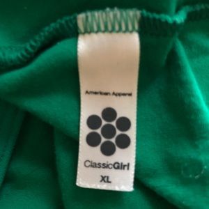 American apparel halter bodysuit